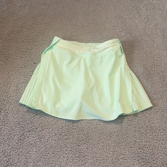 Lululemon Peek Pleat High-Rise Tennis Skirt size 2 color mint - Picture 7 of 11